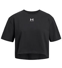 Under Armour T-shirt - Cropped - Rival - Sort