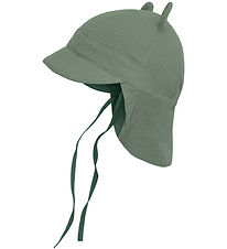 Huttelihut legionærhat - Musselin - Lily Pad m. Ører