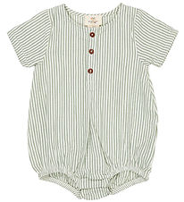 Copenhagen Colors Sommerdragt - Green W. Cream Stripe