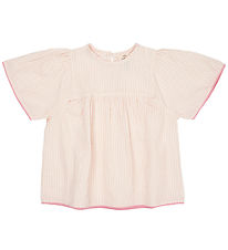Copenhagen Colors T-shirt - Dusty Rose W. Cream Stripe W. Pink