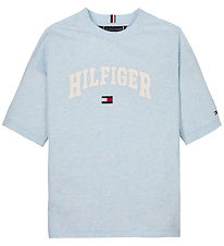 Tommy Hilfiger T-shirt - Varsity - Breezy Blue Heather