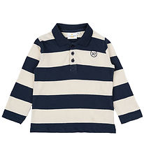 The New Siblings Polobluse - TnstNixon - Mood Indigo Striped