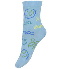 Melton Strømper - Relax - Sky Blue