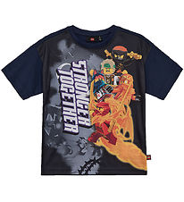 LEGO® Ninjago T-shirt - LWTaffy - Dark Navy
