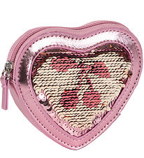 Konges Sløjd Pung - Tut Heart Sequin - Rose