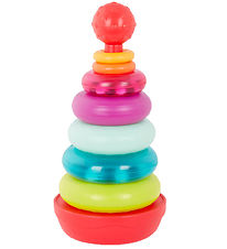 B. toys Stablelegetøj - Rainbow Rings - 9 Dele