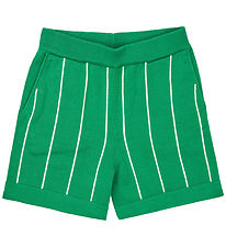 FUB Shorts - Strik - Basil/Ecru