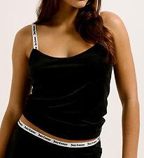 Juicy Couture Top - Fløjl - Elina - Sort