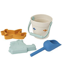 Liewood Strandsæt - Silikone - 4 Dele - Mini - Aviator/Ecru