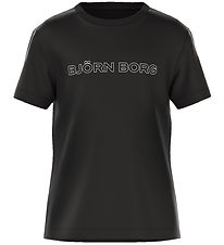 Björn Borg T-shirt - Borg Essentials - Black Beauty