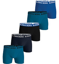 Björn Borg - 5-pak -Sort/Blå