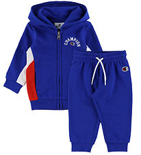 Champion Sweatsæt - Full Zip - Blå