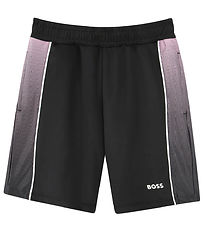BOSS Shorts - Team Boss - Sort m. Rosa
