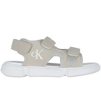 Calvin Klein Sandaler - Velcro - Sand