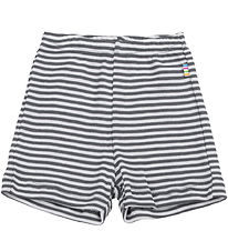 Joha Shorts - Rib - Uld/Silke - Mørkegrå