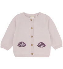 Fixoni Cardigan - Strik - Gray Lilac