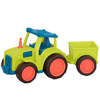 B. toys Bil - Happy Cruisers - 30 cm - Traktor m. Trailer