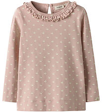 Lil' Atelier Bluse - NmfGayo - Peach Whip/Swans