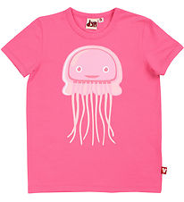 DYR T-shirt - DyrGrowl - Bright Pink Vandmand