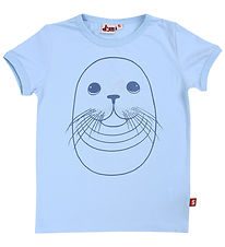 DYR T-shirt - DyrHide - Baby Blue Outline Sael