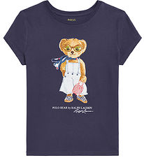 Polo Ralph Lauren T-shirt - Blå m. Bamse