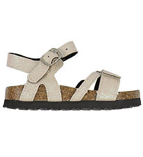 Name It Sandaler - NmfFiona - Cloud Dancer/Small Glitter
