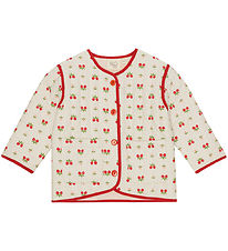 Flöss Jakke - Sofia - Soft White Berry