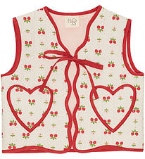 Flöss Vest - Sofia - Soft White Berry