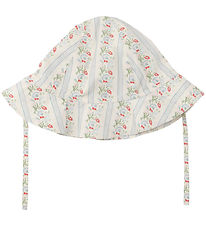 Flöss Solhat - Abigail - Soft White/Bright Blue