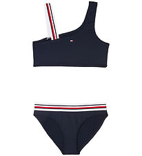 Tommy Hilfiger Bikini - One Shoulder - Desert Sky Blue