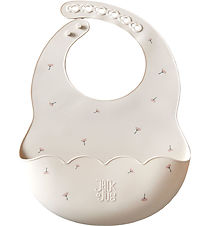 Jack o Juno Hagesmæk - Silikone - Poppy in Bloom - Cream m. Prin