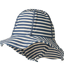 Wheat Badehat - UV40+ - Bora - Blue Stripe