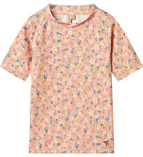 Wheat Badebluse - UV40+ - Jackie SS - Multi Flowers