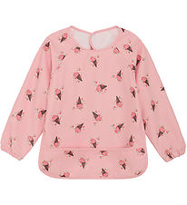 CeLaVi Forklæde - PU - AOP - Peach Blossom