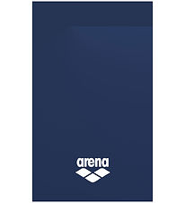 Arena Håndklæde - Microfiber - 175x90 cm - Navy/Hvid