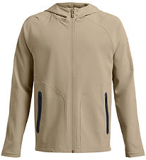 Under Armour Cardigan - Unstoppable Full Zip - City Khaki