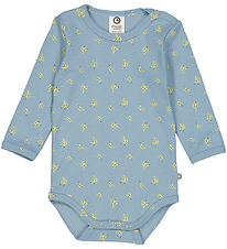 Müsli Body l/æ - Rib - Banana - Ocean/corn/Night Blue