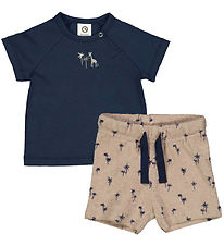 Müsli Shortssæt - Palm - Night Blue