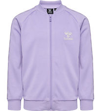 Hummel Cardigan - hmlNoma Zip - Lavender m. Logo