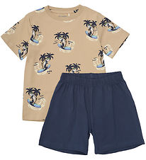 Minymo Shortssæt - T-shirt/Shorts - Incense