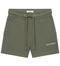 Les Deux Sweatshorts - Dexter - Lichen Green