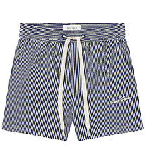 Les Deux Badeshorts - Stan Stripe - Light Sand/Blueprint