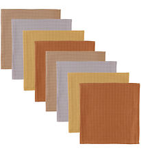 Cam Cam Stofbleer - 70x70 cm - 8-pak - Earth Mix