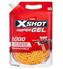 X-SHOT Gelkugler - Hyper Gel - 3000 stk - Refill Pack