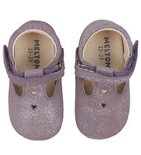 Melton Skindfutter - Mary Jane - Purple Dove m. Glimmer