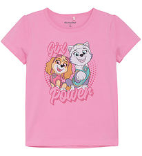 Minymo T-shirt - Paw Patrol - Rosebloom