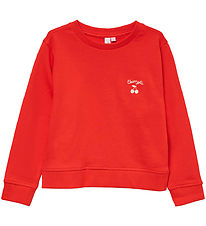 Vero Moda Girl Sweatshirts - VmBrenda - Fiery Red/Cherryfic
