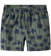 Name It Badeshorts - NkmZaddi - Dusty Olive