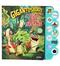 Alvilda Bog - Gigantosaurus - Vilde lyde i junglen - m. Lyd
