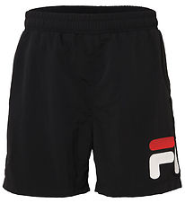 Fila Badeshorts - Sonneberg - Logo Beach - Black